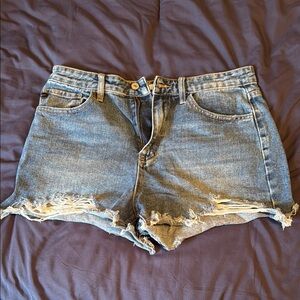Denim Distressed Women's Shorts